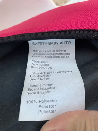 silla para niñ de coche Babyauto