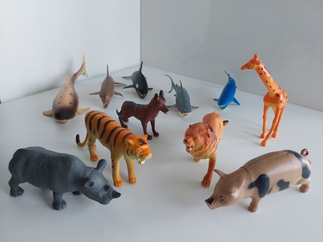 Animales varios. Tamaño 14/15 cm