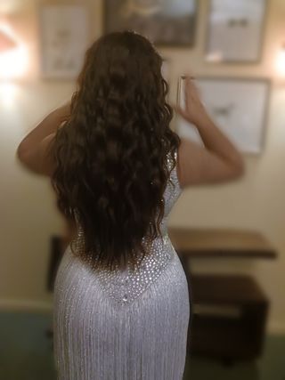 Vestido de fiesta/ boda/ boda gitana