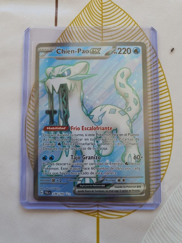 Chien-pao ex Evoluciones paldea.