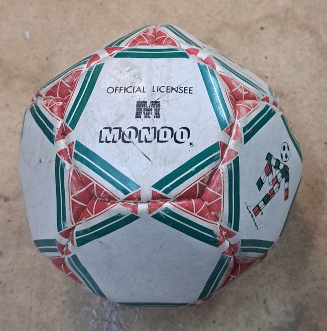 Mini balon futbol ITALIA 90 Copa Mundo MONDO