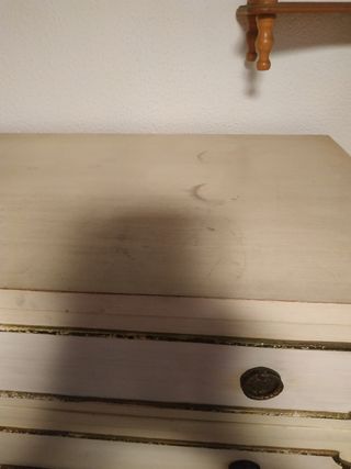 Mueble cajonera antiguo estilo frances