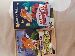 Libros de tea Stilton y Gerónimo Stilton