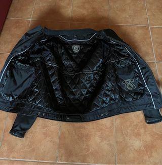 Chaqueta cuero moto