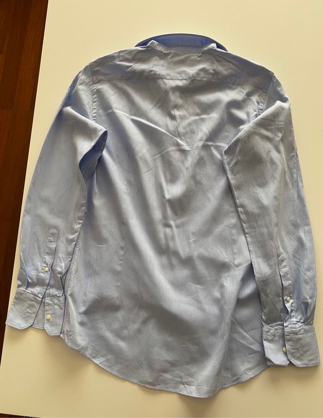 Camicia celeste a righe uomo, Conbipel tg.41