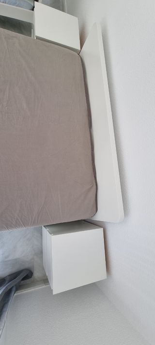 Cama matrimonio 140x200cm Ikea