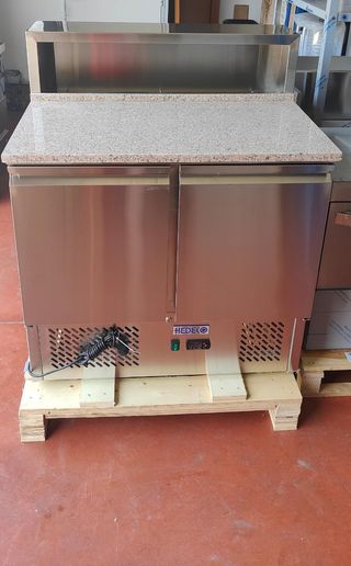 mesa refrigerada ingredientes 2 puertas