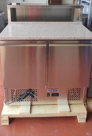 mesa refrigerada ingredientes 2 puertas