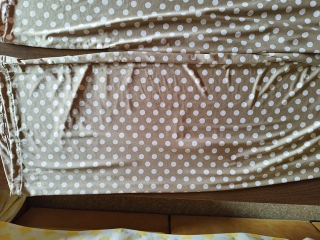 Pantalón  con caída marrón mujer