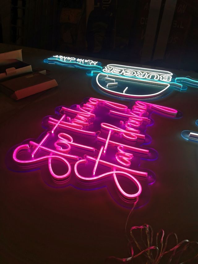 Neones decorativos