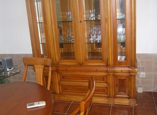 juego de Salon madera Maciza