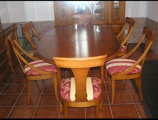 juego de Salon madera Maciza