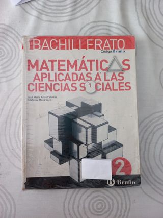 Matemáticas 2° bachillerato
