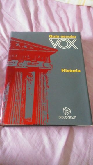 Libro de Historia Universal. Vox
