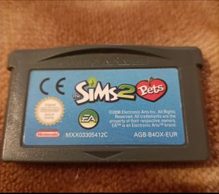 Juego Nintendo Game Boy de Sims2