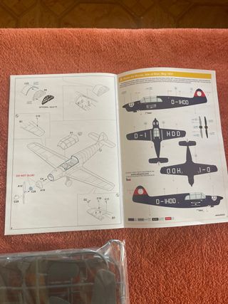 MAQUETA AVIÓN BF-108