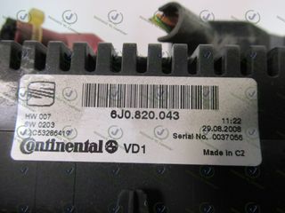 6J0820043 MANDO CLIMATIZADOR SEAT IBIZA IV (6J5, 6