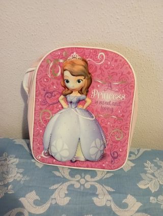MOCHILA DE NIÑA DE PRINCESA SOFIA