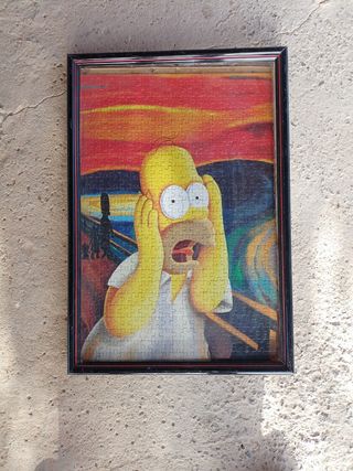 Puzzle homer simpson