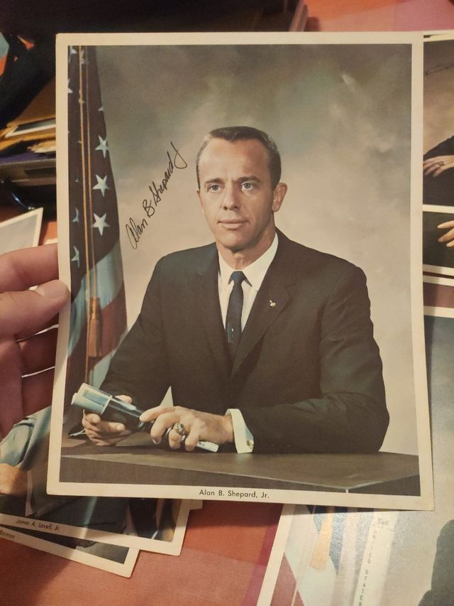 colección fotos antiguas pilotos de la NASA y mas