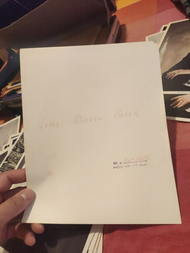 fotos antiguas firmadas NASA Y presidentes EUA