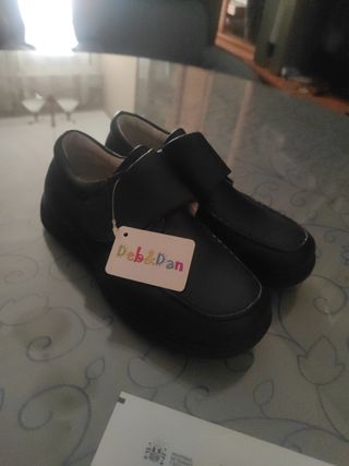 Zapatos para uniforme de niño