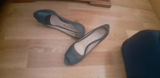 Zapatos unisa azules