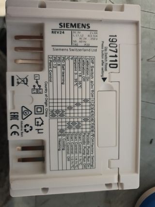 Termostato Siemens 