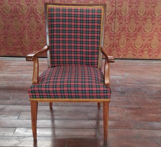 SILLÓN ANTIGUO, SILLA VINTAGE, DE MADERA