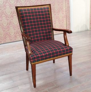 SILLÓN ANTIGUO, SILLA VINTAGE, DE MADERA