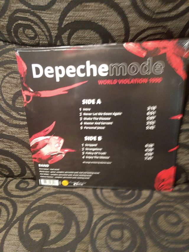 1 Vinilo de Depeche Mode. World Violator 1990.