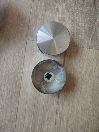 2 pomos de interruptor de horno