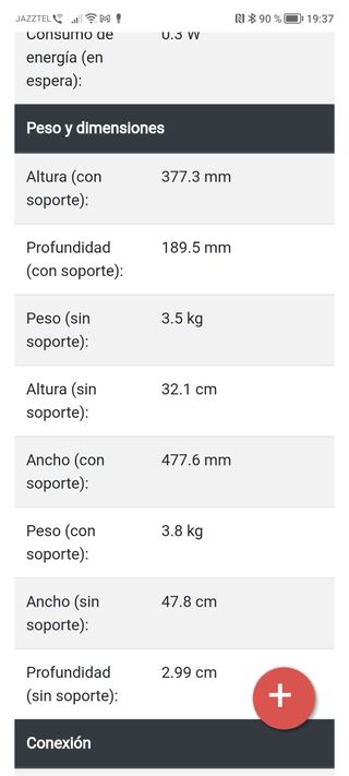 Tv Samsung 19 pulgadas