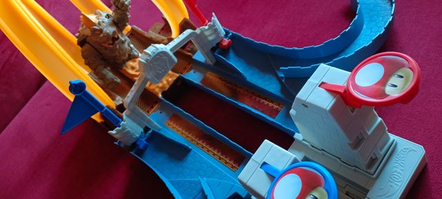 Tramo pista Hot wheels Mario kart