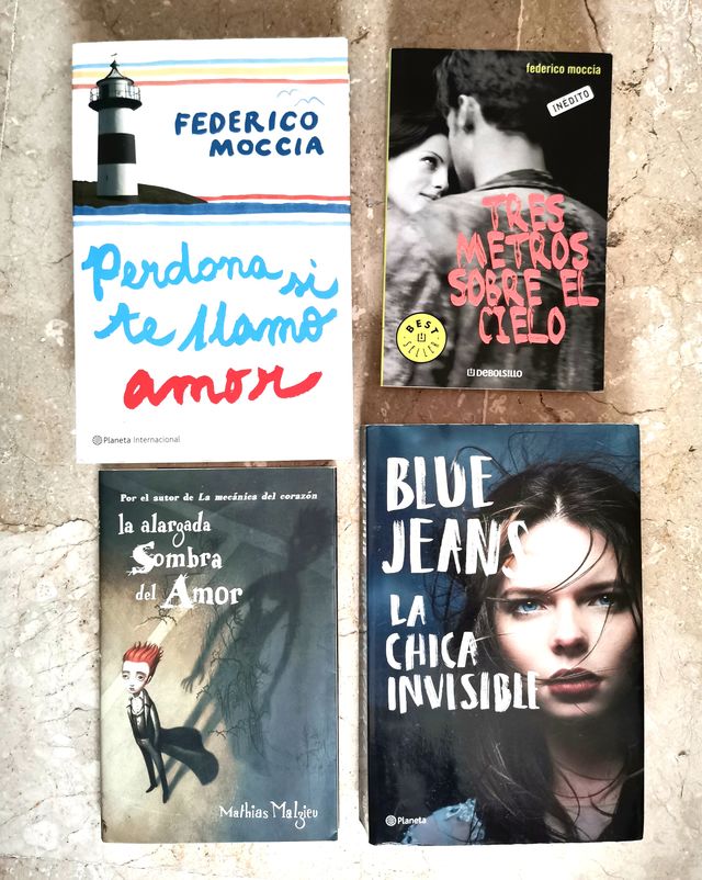 Blue Jeans, Federico Moccia, Mathias Malzieu 4x11€