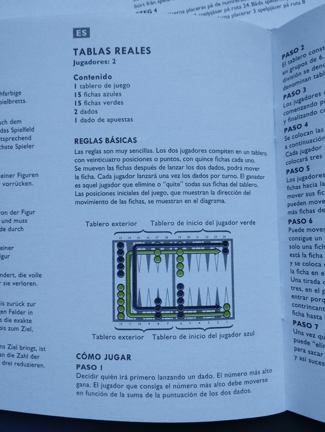 Juego de mesa 8 en 1