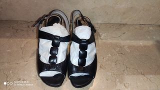 Sandalias piel Clarks T.36