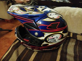 Casco off road crazx de niño talla M. junior