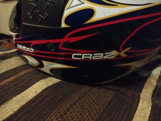 Casco off road crazx de niño talla M. junior