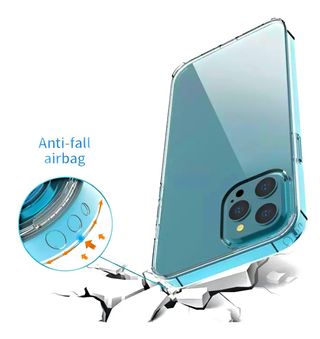 funda silicona transparente para iphone 13/14 pro