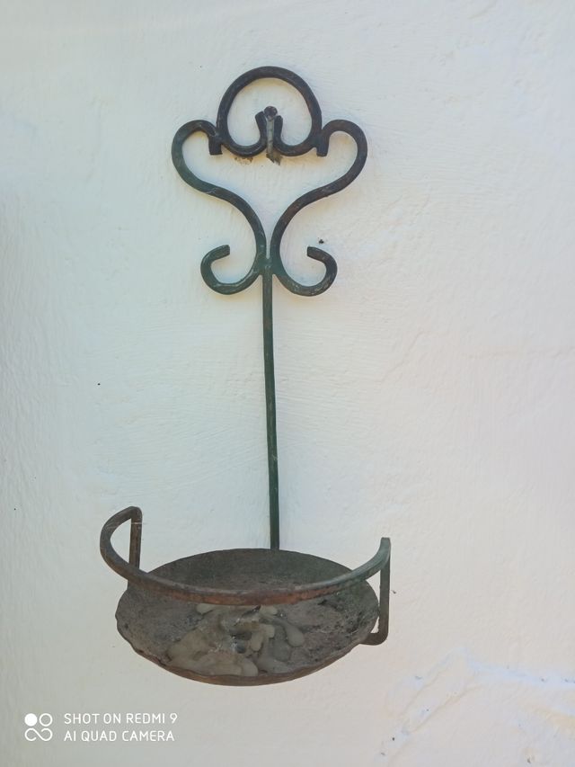 Antico, portabelas, palmatoria,