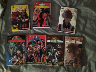 My hero academia tomos del 1 al 7