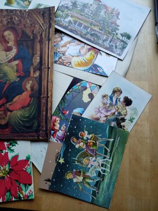 Tarjetas/postales Navidad. Vintage. Gratis 20