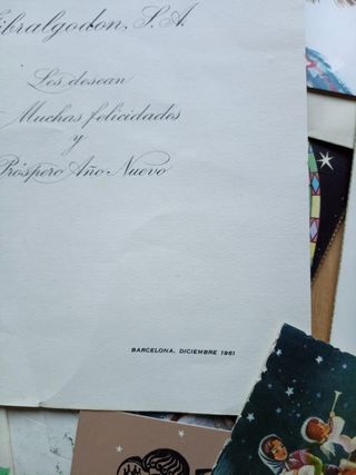 Tarjetas/postales Navidad. Vintage. Gratis 20