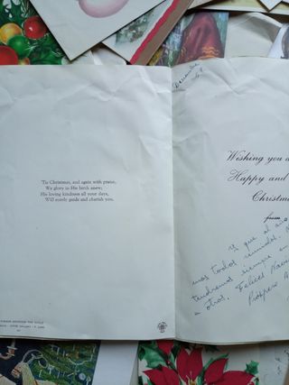 Tarjetas/postales Navidad. Vintage. Gratis 20