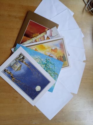 Tarjetas/postales Navidad. Vintage. Gratis 20