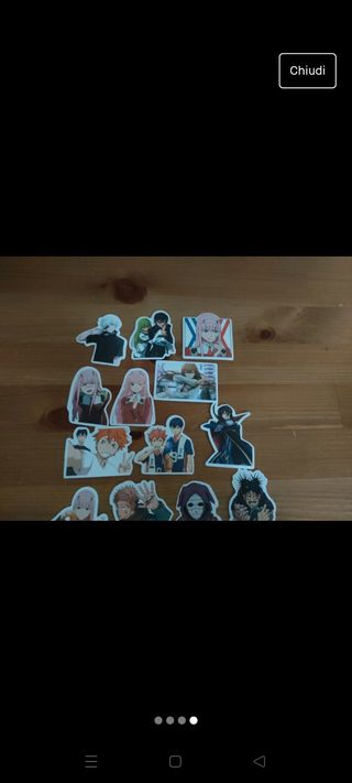 Stickers anime