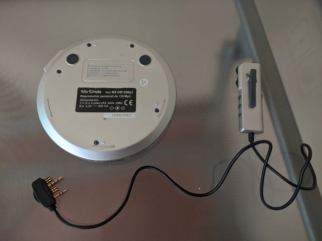 Discman Mx Onda MX-DM128Mp3