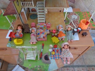 casa de laura de la montaña, hay pegar el pozo se