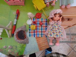 casa de laura de la montaña, hay pegar el pozo se